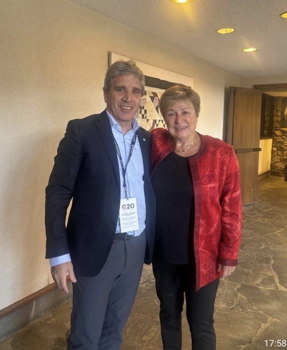 Caputo se reunió en EE.UU con Georgieva y destacaron “los avances para la estabilidad y el crecimiento”
